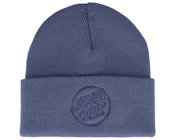 Tonal Opus Dot Beanie Heritage Blue Cuff
