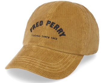 Arch Branded Corduroy Cap Dark Caramel Dad Cap - Main Image