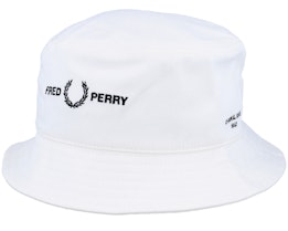 Branded Twill B Hat Snow White Bucket - Fred Perry