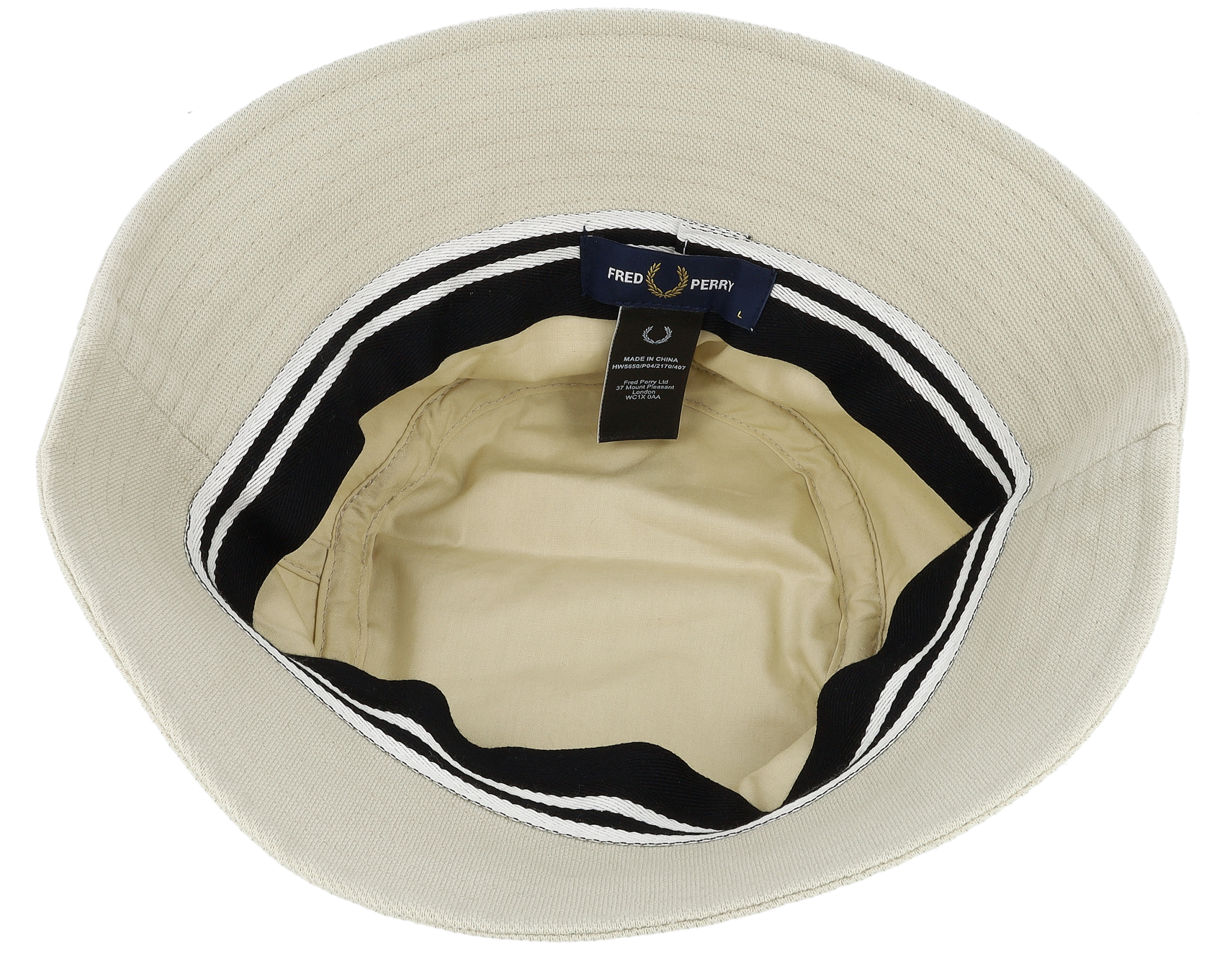 ◆FRED PERRY◆ Pique Bucket Hat Black CFPU2416730843 CFPU241 Fred Perry Pique Bucket Hat Black, 60,00 €