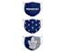 Toronto Maple Leafs 3-Pack NHL Navy Face Mask - Foco
