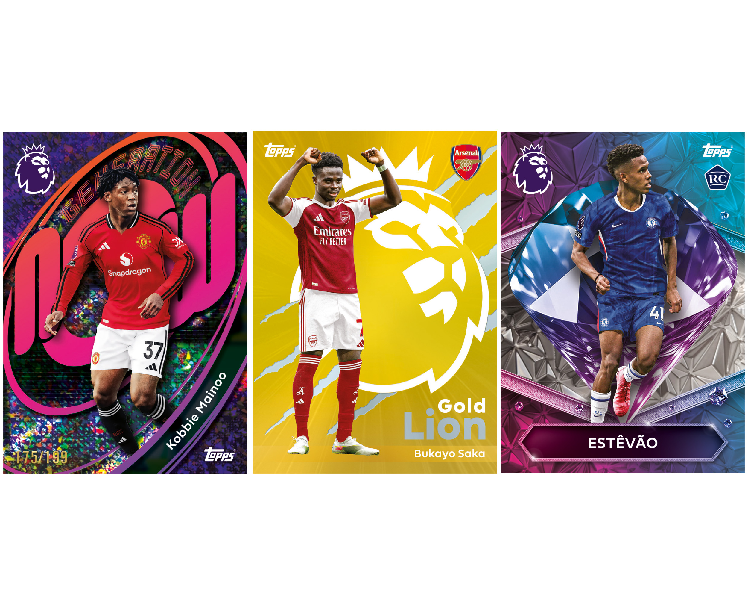 Topps Premier League 2026 - Debut Edition - Starter Pack (exclusief online). Inclusief 30 kaarten, een gouden lion card en een willekeurige bonus insert card (Pro-Precision, Beast