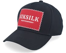 Vintage Cross Stitch Black Adjustable - SikSilk
