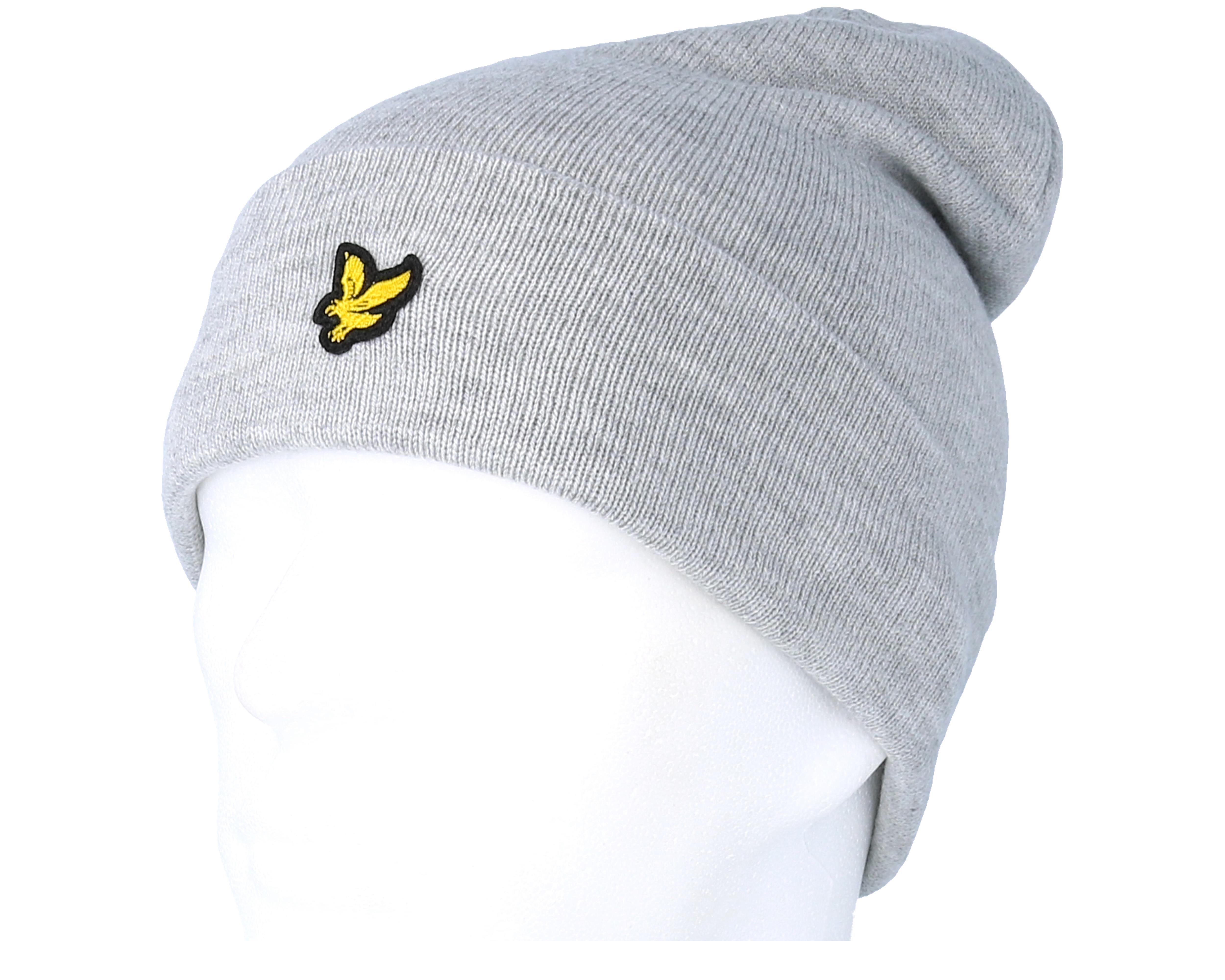 lyle and scott beanie grey