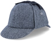 Herringbone Sherlock Holmes Grey Deerstalker