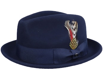 Crushable Blues Trilby - Main Image