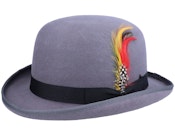 English Derby Grey Bowler