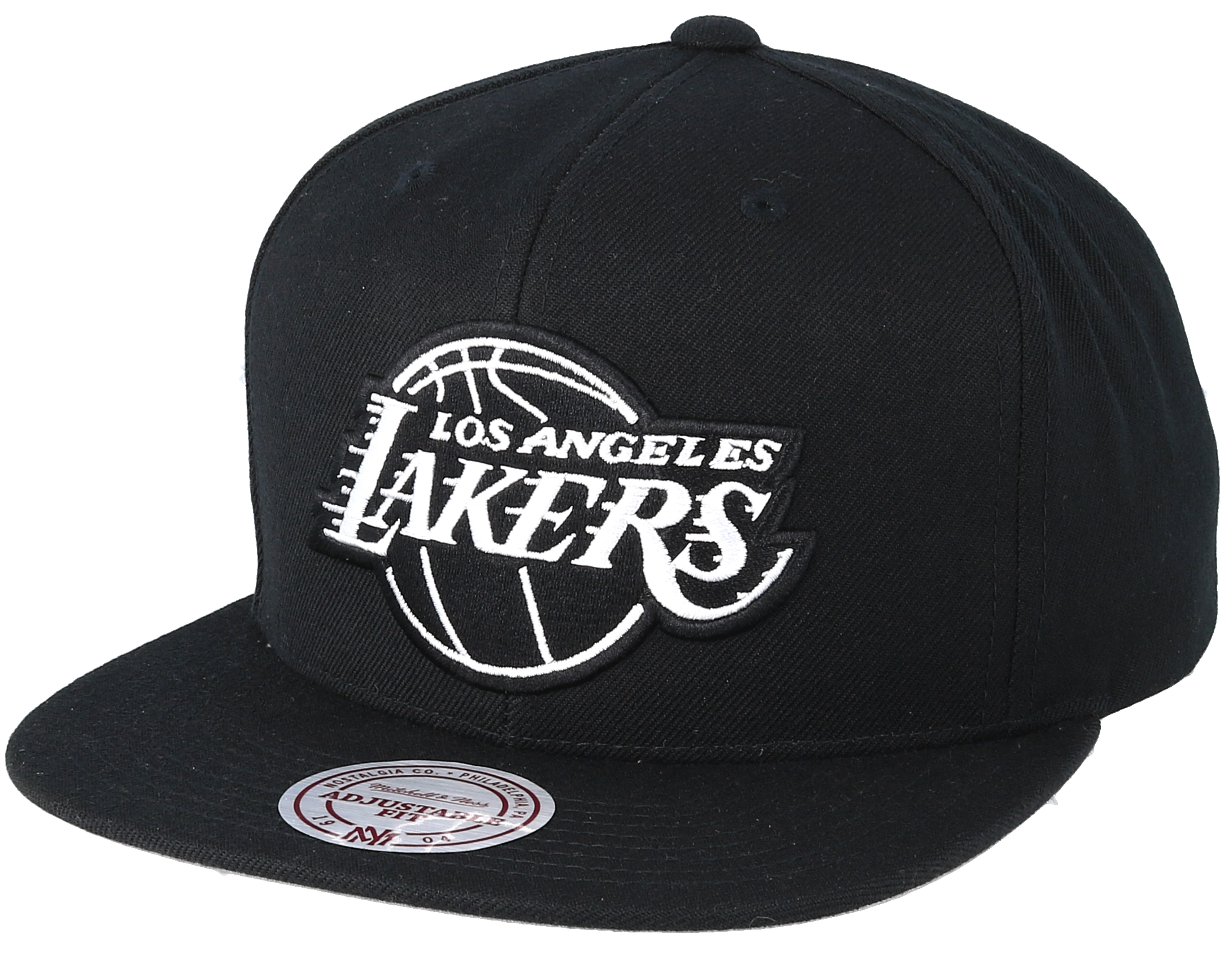 Mitchell & Ness Los Angeles Lakers Wool Solid Snapback Cap