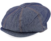 Denim Newsboy Denim Flat Cap