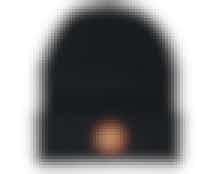 Classic Label Dot Black Beanie - Santa Cruz
