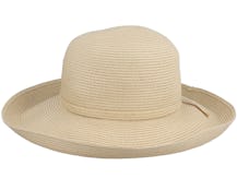Traveller Beige Sun Hat - Sur la tête