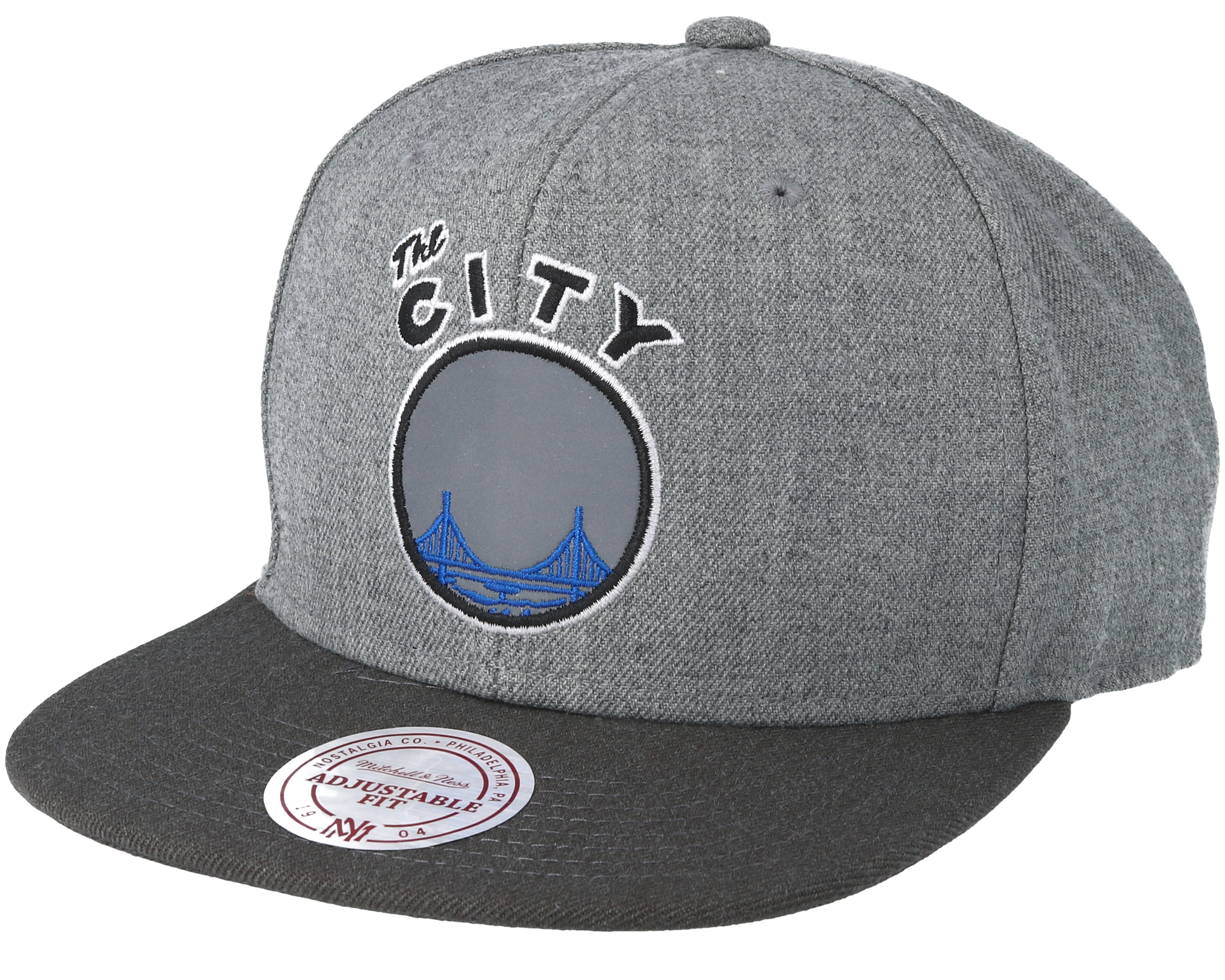 Golden State Warriors Heather Reflective Grey