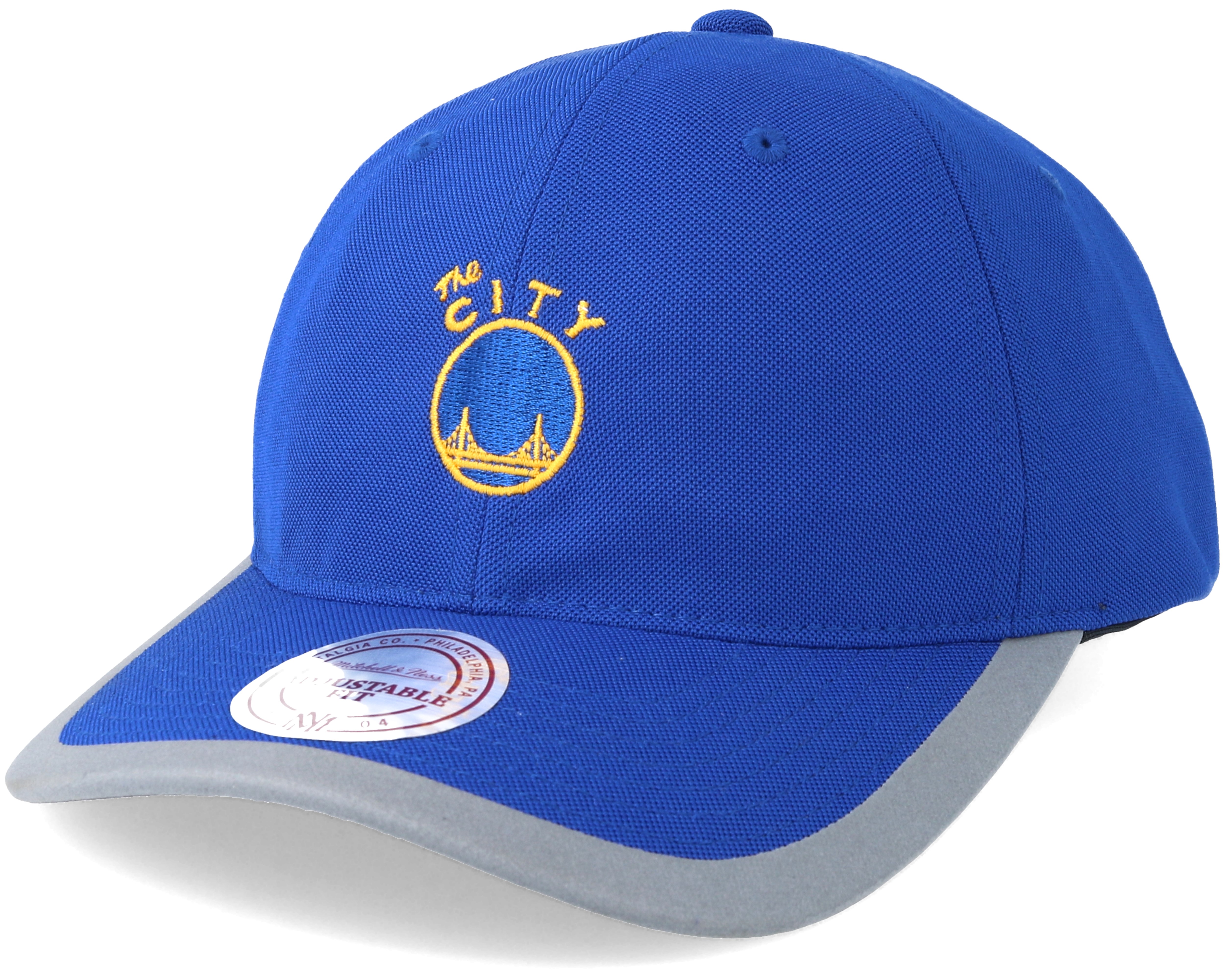 Golden State Warriors Running Reflective Trim Slouch Blue