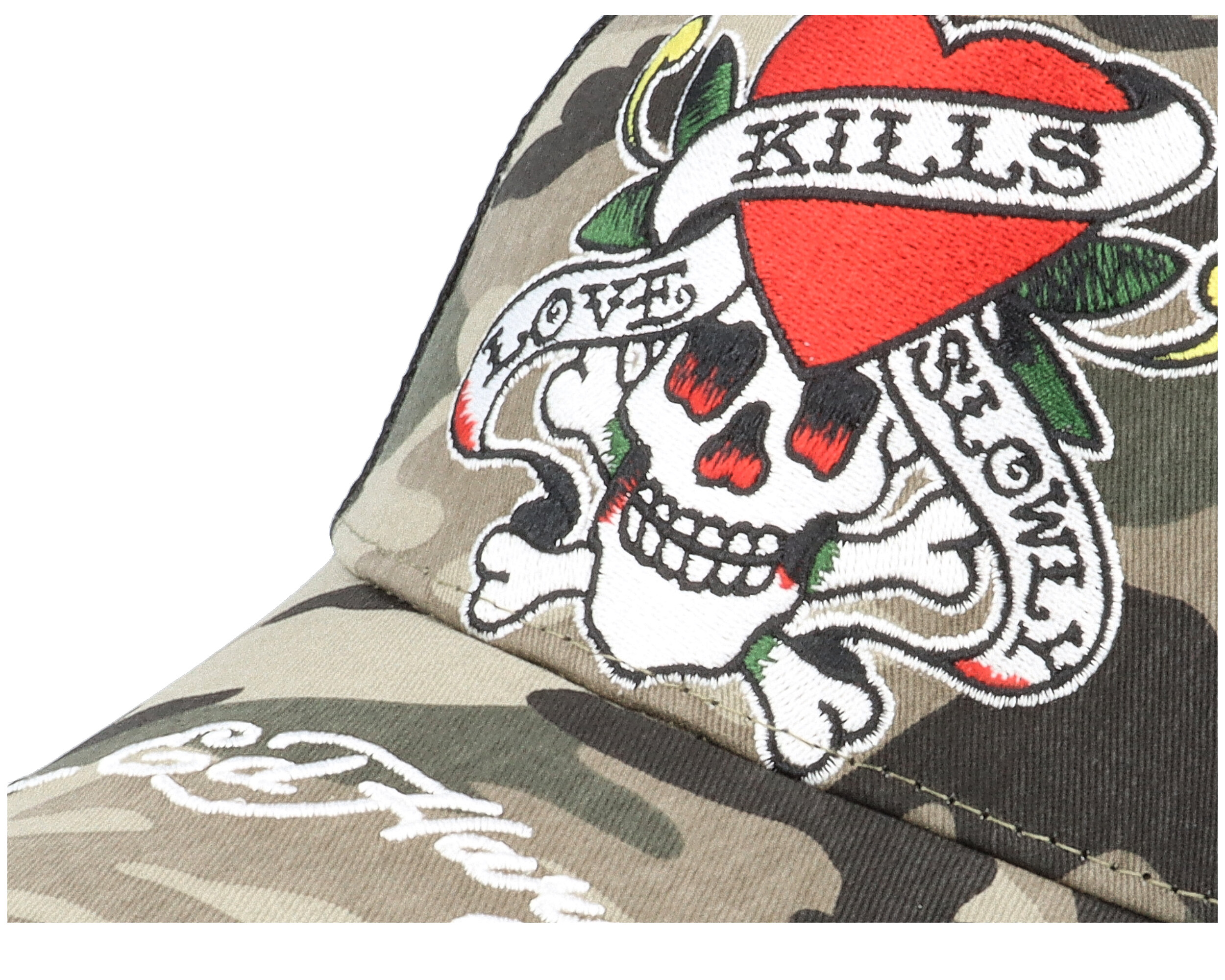 ◆Ed Hardy◆Love Kills Slowly ツイルメッシュ キャップ 送料込 ED HARDY RHINESTONE LOVE KILLS SLOWLY HAT – AKIRA