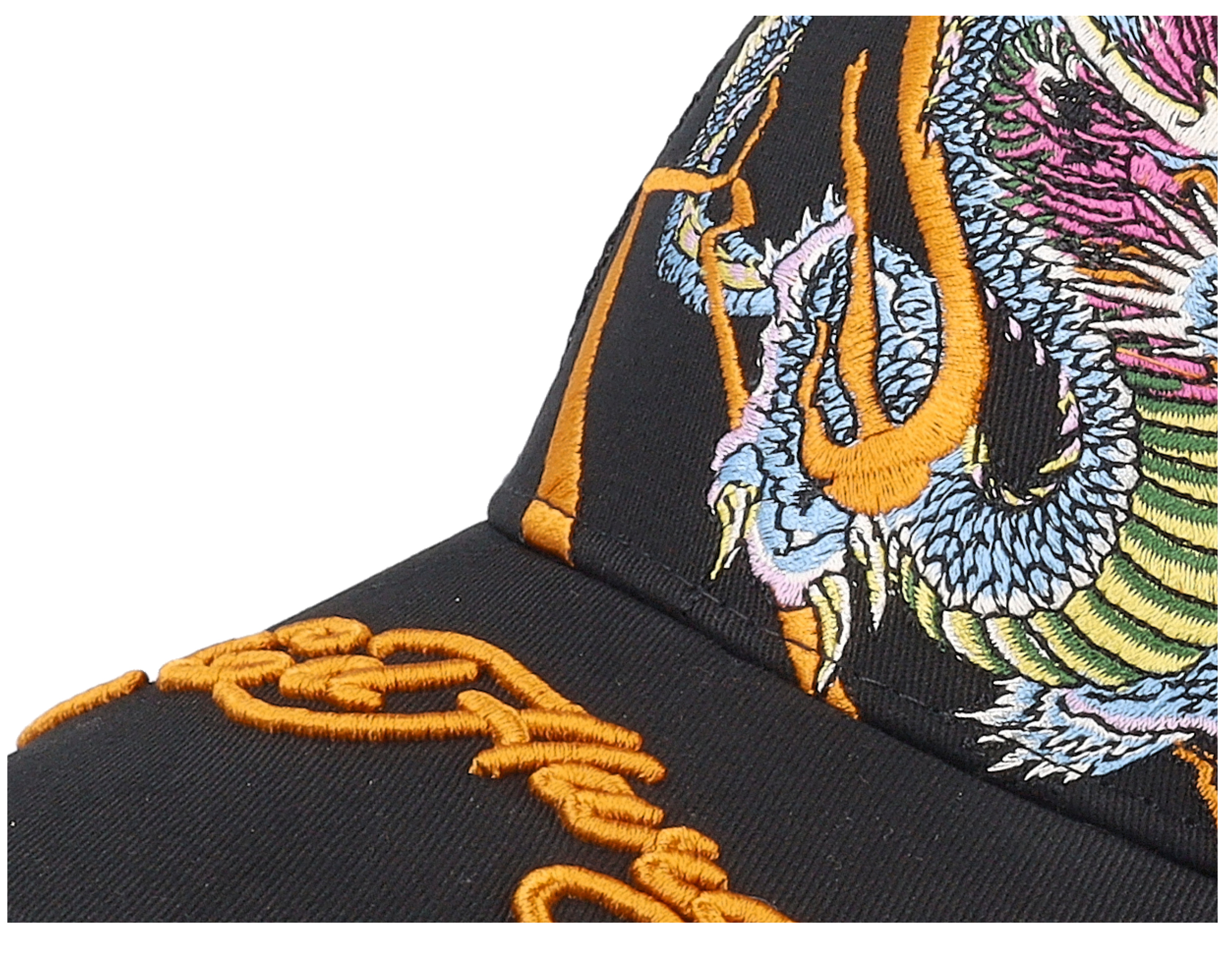 Vibrant Dragon Black/Black Trucker - Ed Hardy