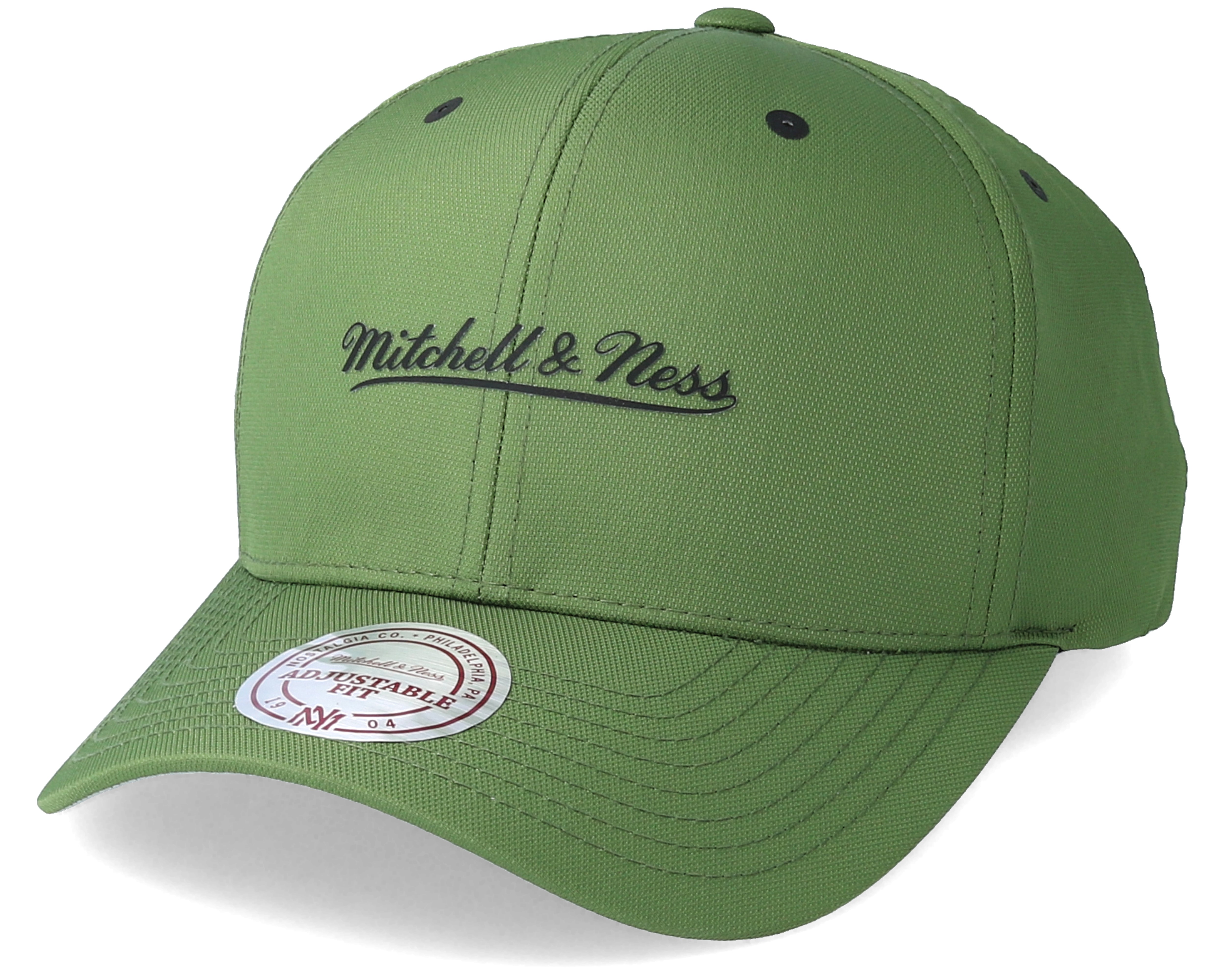 Mitchell and Ness Poly Low Pro olive green Cap