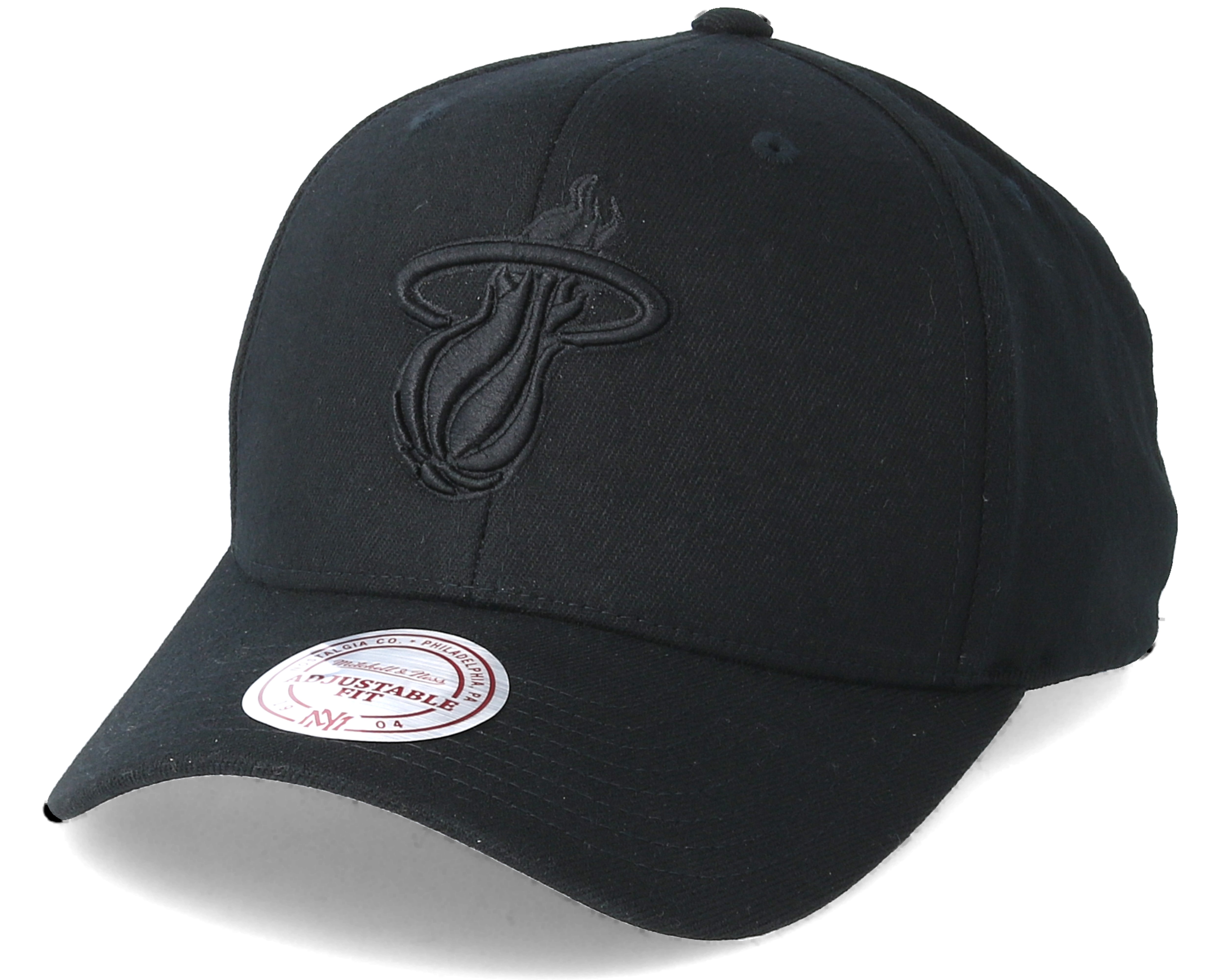 Miami Heat Flexfit 110 Black Adjustable