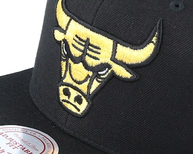 Men's Chicago Bulls NBA Day 1 Snapback Hat Black/Gold –  /  Grand General Store