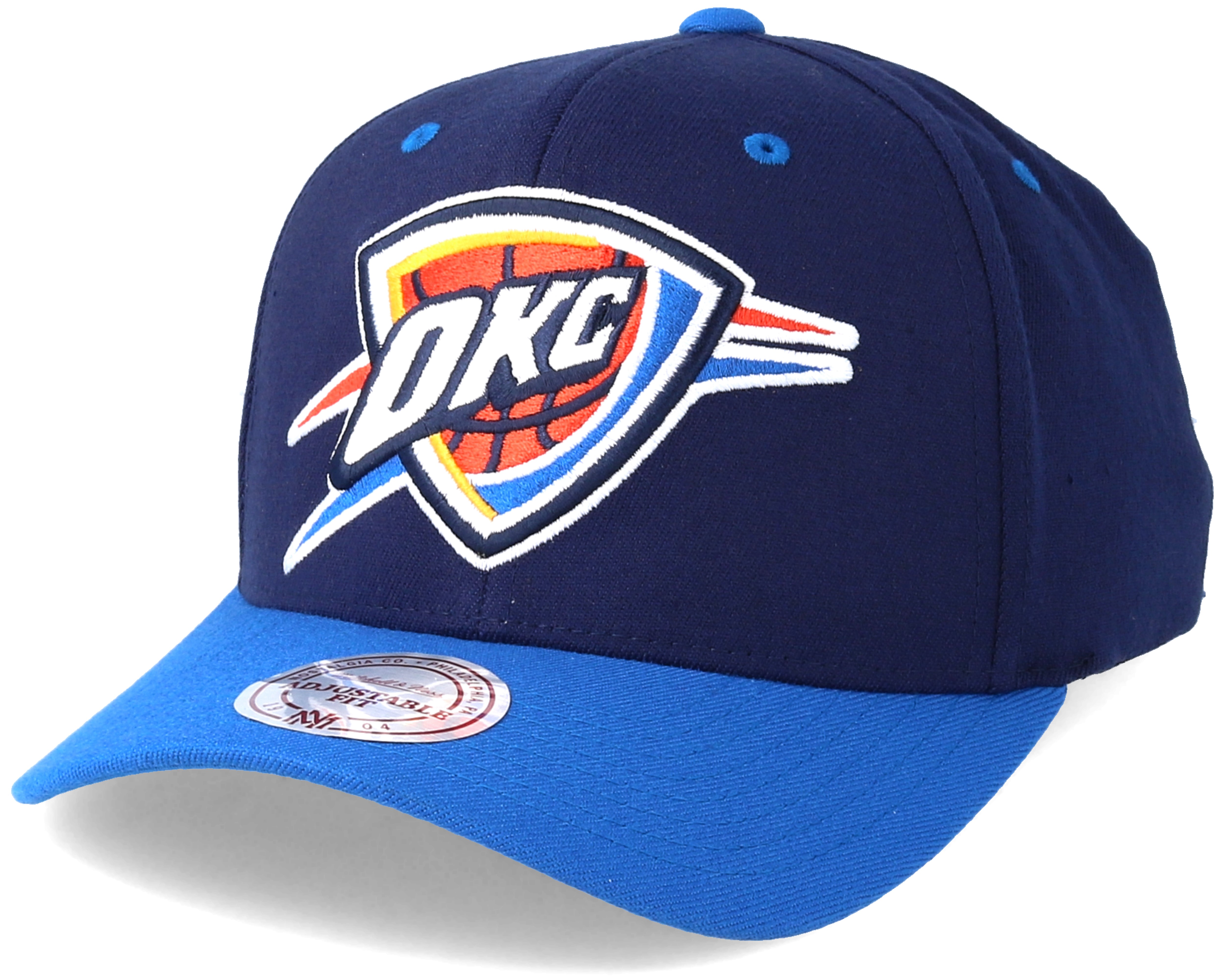 Blu Mitchell & Ness colore Cappellino con logo Team Low Pro 110 Oklahoma City Thunders 