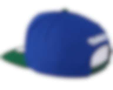 Minnesota Timberwolves XL Logo 2 Tone Blue/Green Snapback - Mitchell & Ness