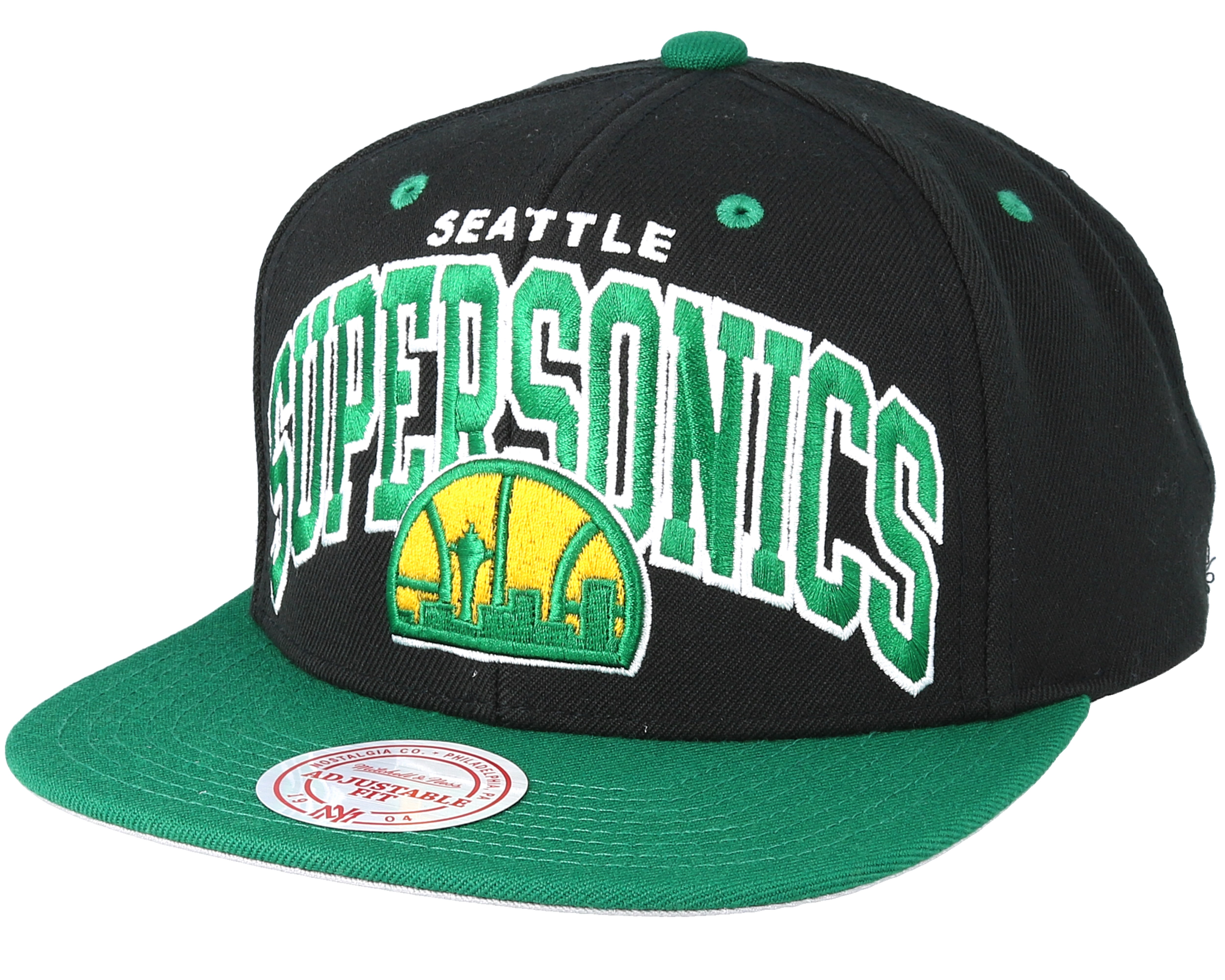 black and green snapback