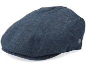 Tyburn Navy Blue Flat Cap