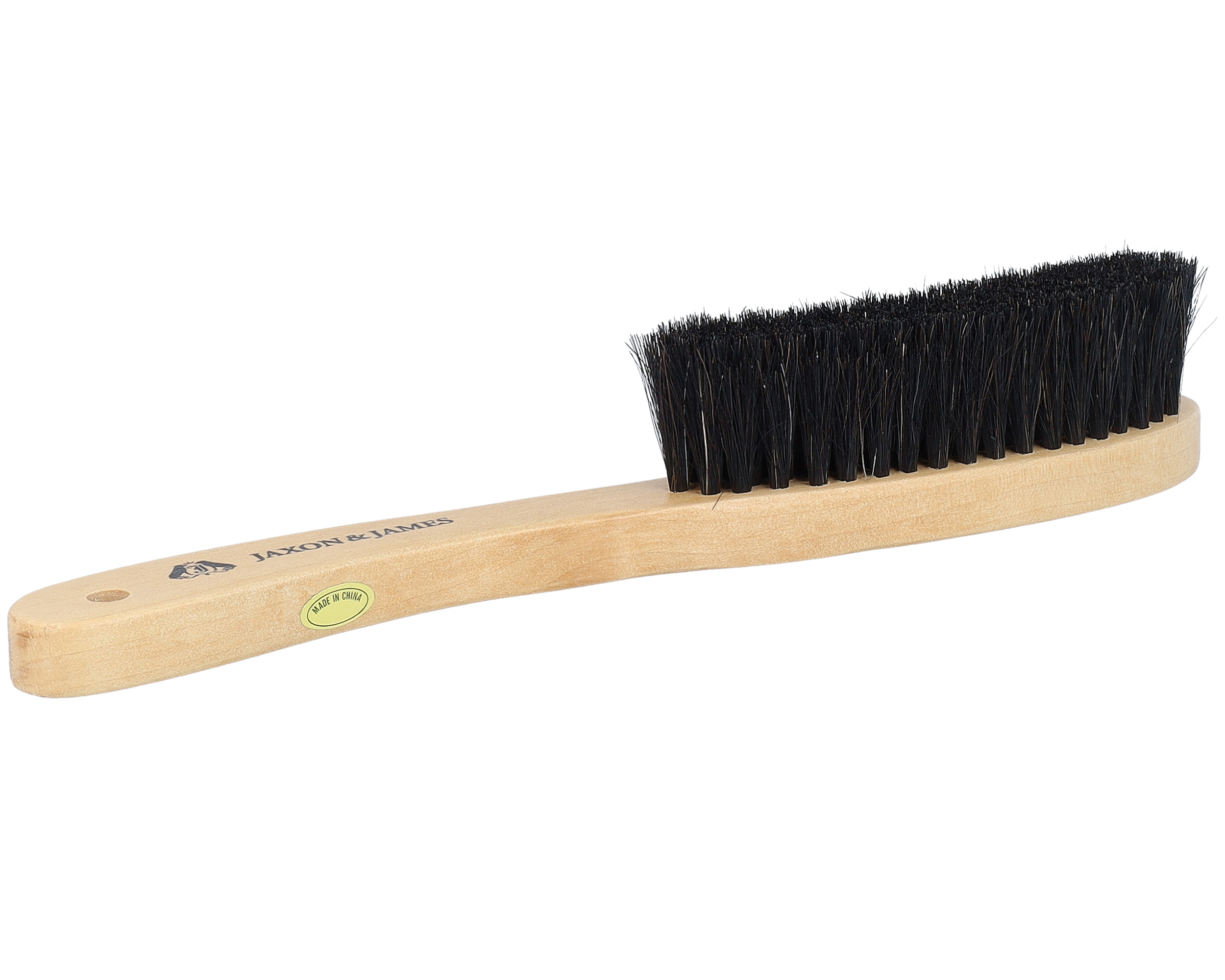 Dark Bristles Felt Hat Brush