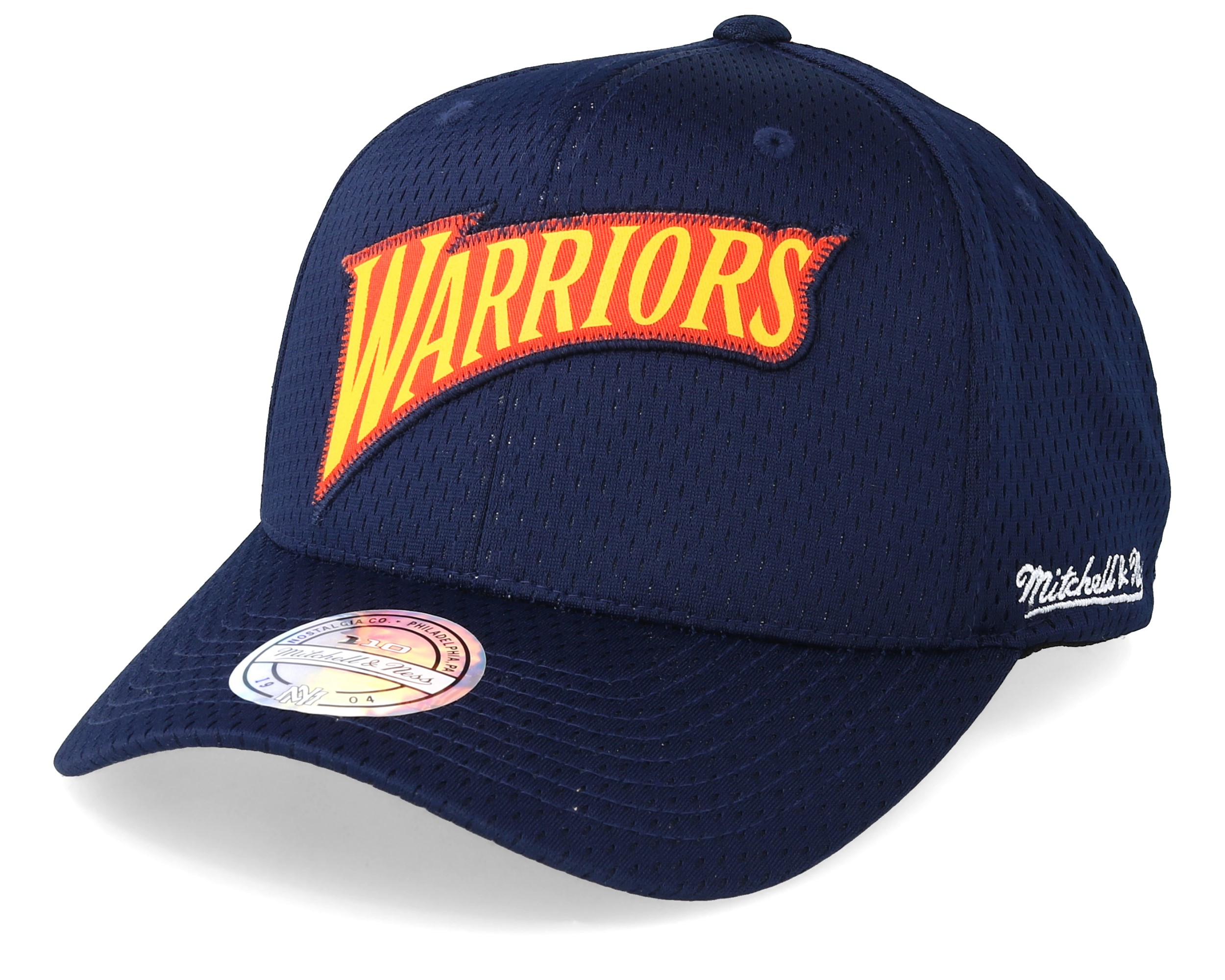 Golden State Warriors Icon Navy 110 Adjustable - Mitchell & Ness cap