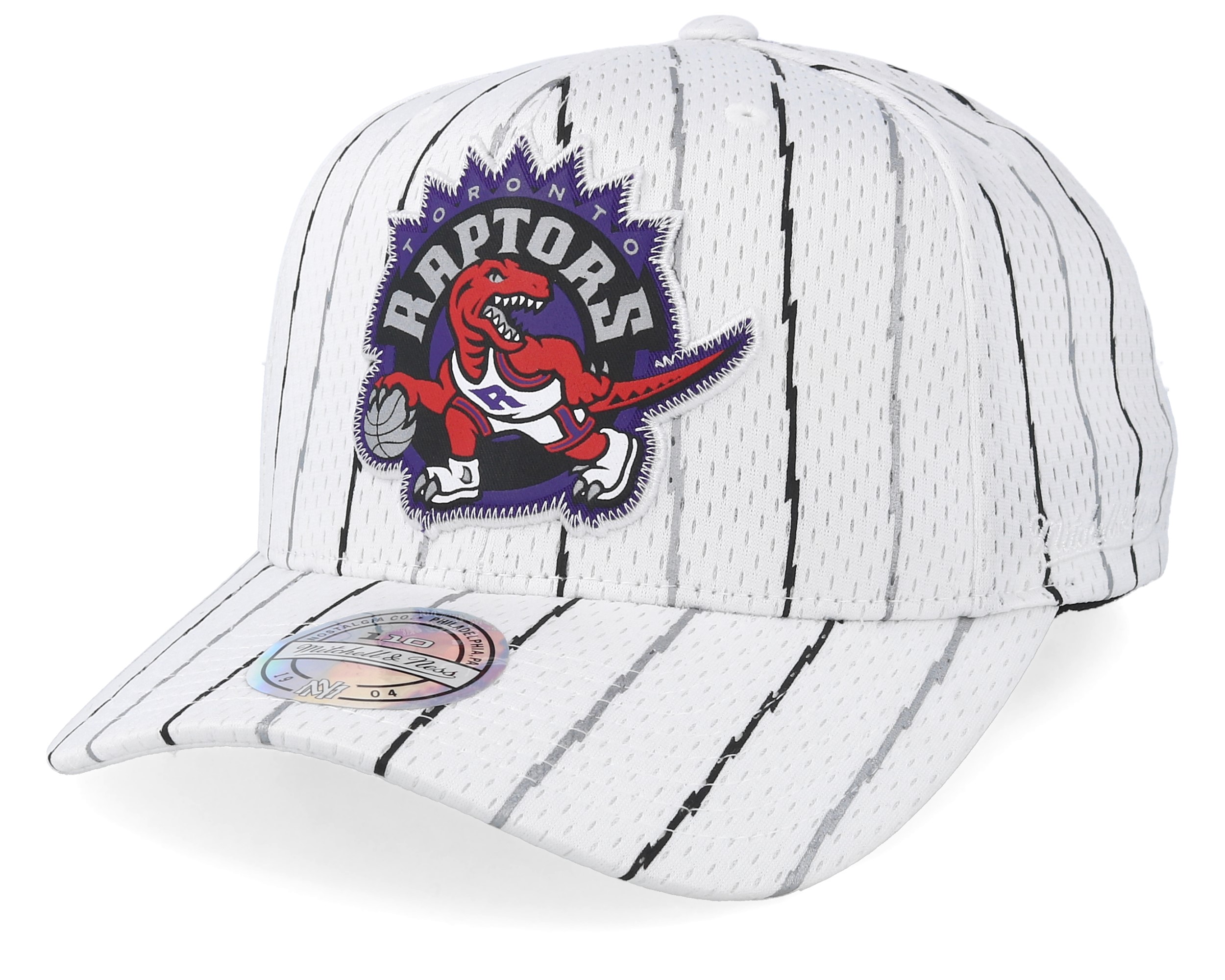 raptors white hat