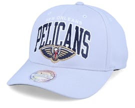 New Orleans Pelicans Team Arch Grey 110 Adjustable - Mitchell & Ness
