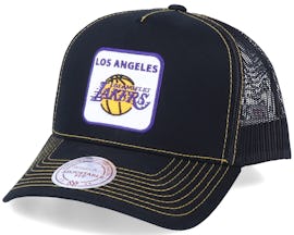 Hatstore Exclusive LA Lakers Big Patch - Mitchell & Ness