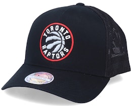 Toronto Raptors Team Logo Black 110 Trucker - Mitchell & Ness