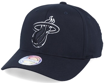 Miami Heat Black White Logo 110 Adjustable - Main Image