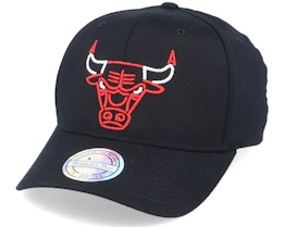 Chicago Bulls Neon Lights Black 110 Adjustable - Mitchell & Ness