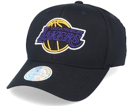 LA Lakers Neon Lights Black 110 Adjustable - Mitchell & Ness