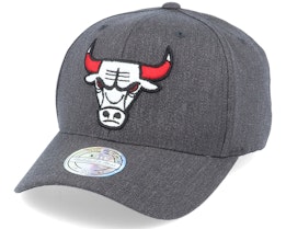 Chicago Bulls Heather Pop Charcoal 110 Adjustable - Mitchell & Ness