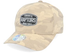 Toronto Raptors Camo Khaki 110 Adjustable - Mitchell & Ness