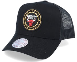 Chicago Bulls Hickory Black Trucker - Mitchell & Ness