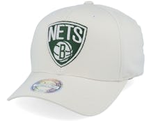 Brooklyn Nets Stone/Forest 110 Adjustable - Mitchell & Ness