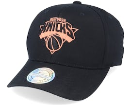 New York Knicks Black/Orange 110 Adjustable - Mitchell & Ness