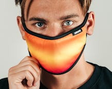 Orange Fade Multi Face Mask - Hype