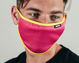 Pink & Yellow Face Mask - Hype