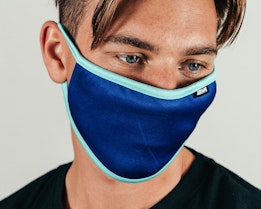 Blue & Light Blue Face Mask - Hype