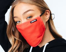 Red Adjustable Face Mask - Hype