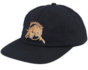 Salba Tiger Simplified Black Snapback