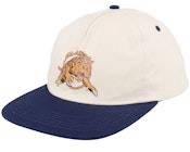 Salba Tiger Simplified Natural/Navy Snapback