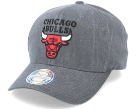 Chicago Bulls Washout Snapback Black 110 Adjustable - Mitchell & Ness
