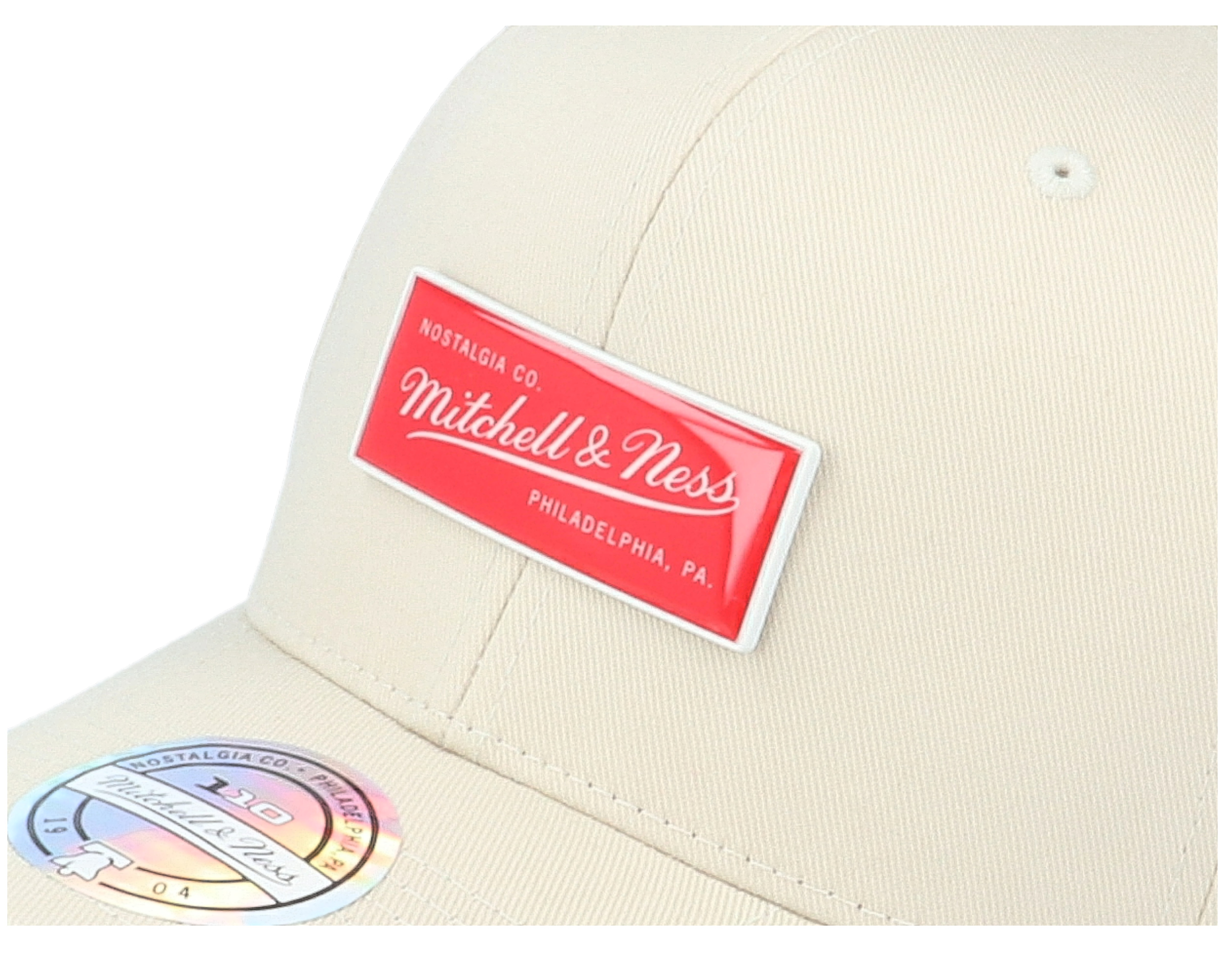 mitchell and ness cap beige