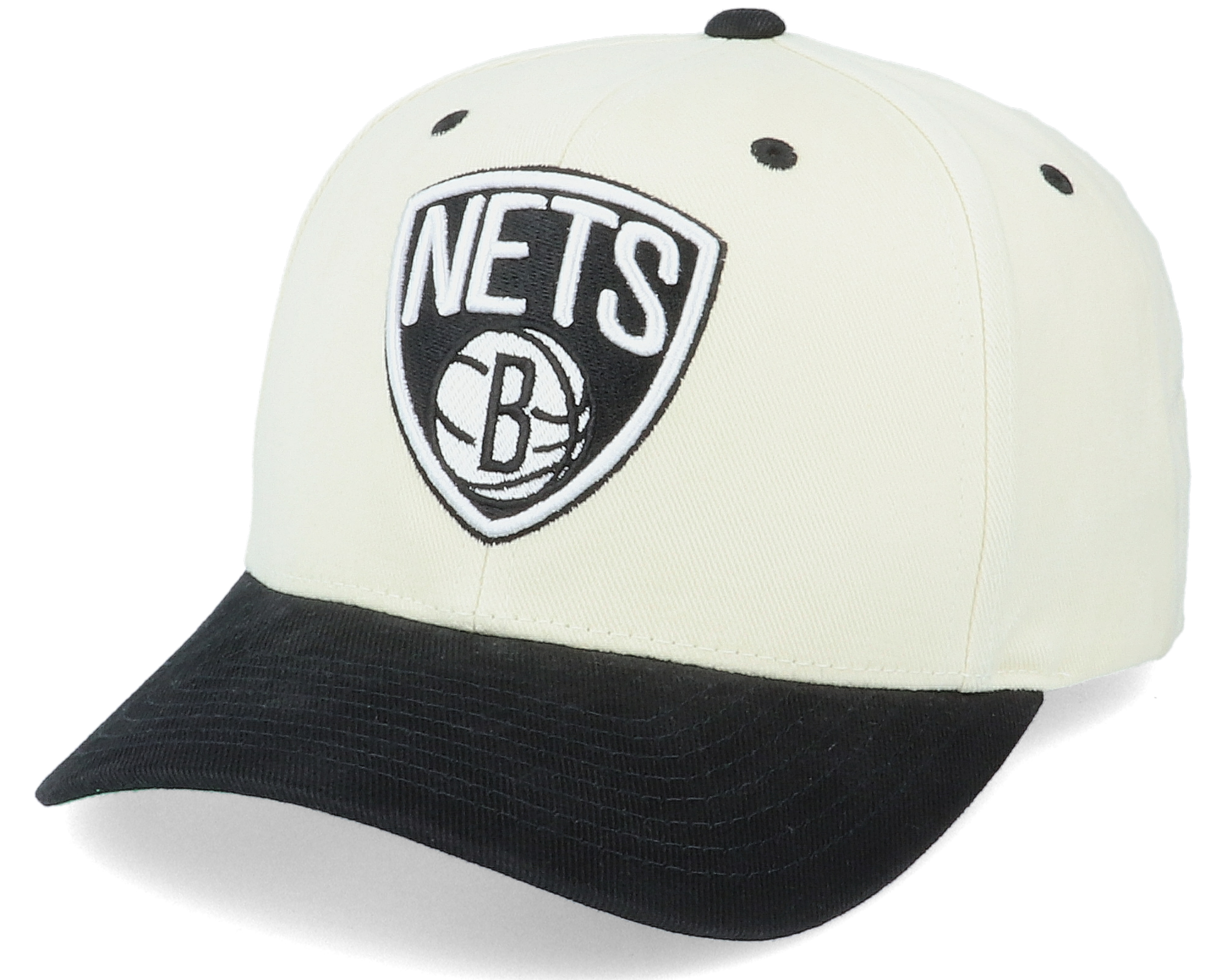 BROOKLYN NETS キャップ PRO CROWN FIT Mitchell & Ness Brooklyn Nets Pro Crown Fit Black Snapback