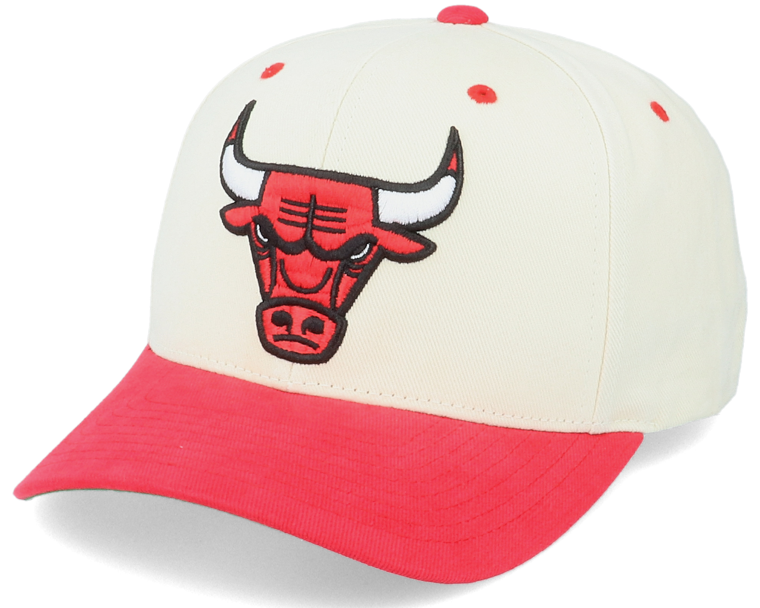 prima barco diluido Chicago Bulls Pro Crown White/Red Adjustable - Mitchell & Ness - Gorra |  Hatstore.com.mx